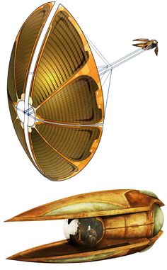 Dooku's solar sailer